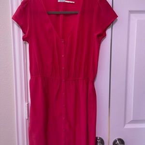 Hot pink Kimchi Blue summer dress